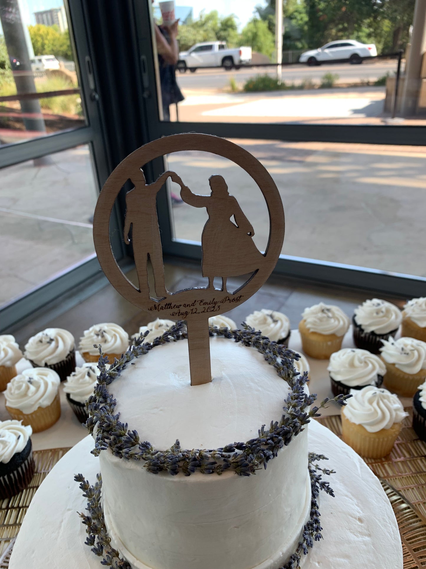 Custom Wedding Cake Topper